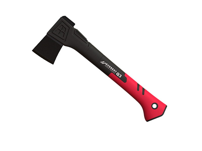 Handbijl EVEREST Q3 680 gram, met fiberglassteel 36 cm