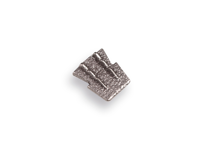 Metalen wig plat 22 mm nr. 4 (per 25 stuks)