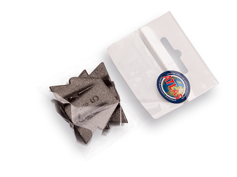 [651463] Metalen wig plat 44 mm nr. 5 (per 2 stuks)