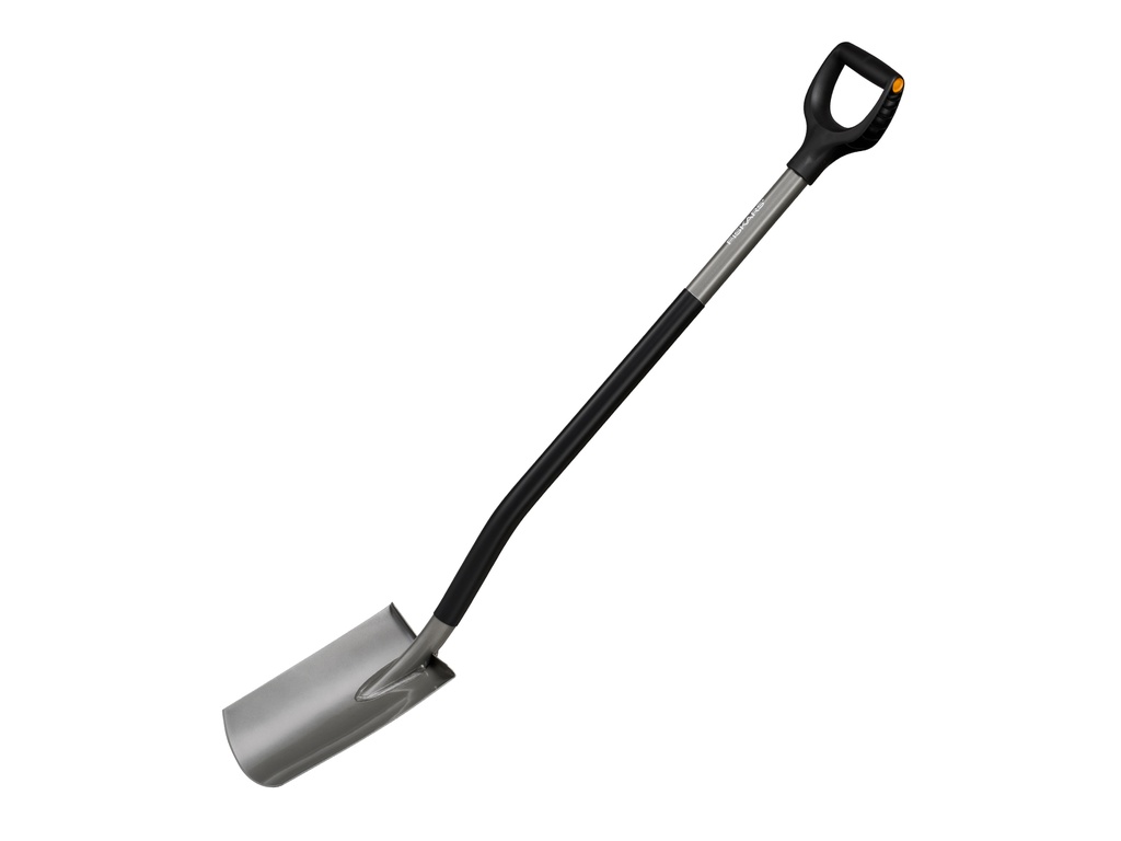 [1510190] Tuinspade FISKARS Ergonomic rond, met D-greep, lengte 125 cm