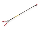 Zwerfvuilgrijper KNAUTHE 122 cm, metalen bek en hendelgreep