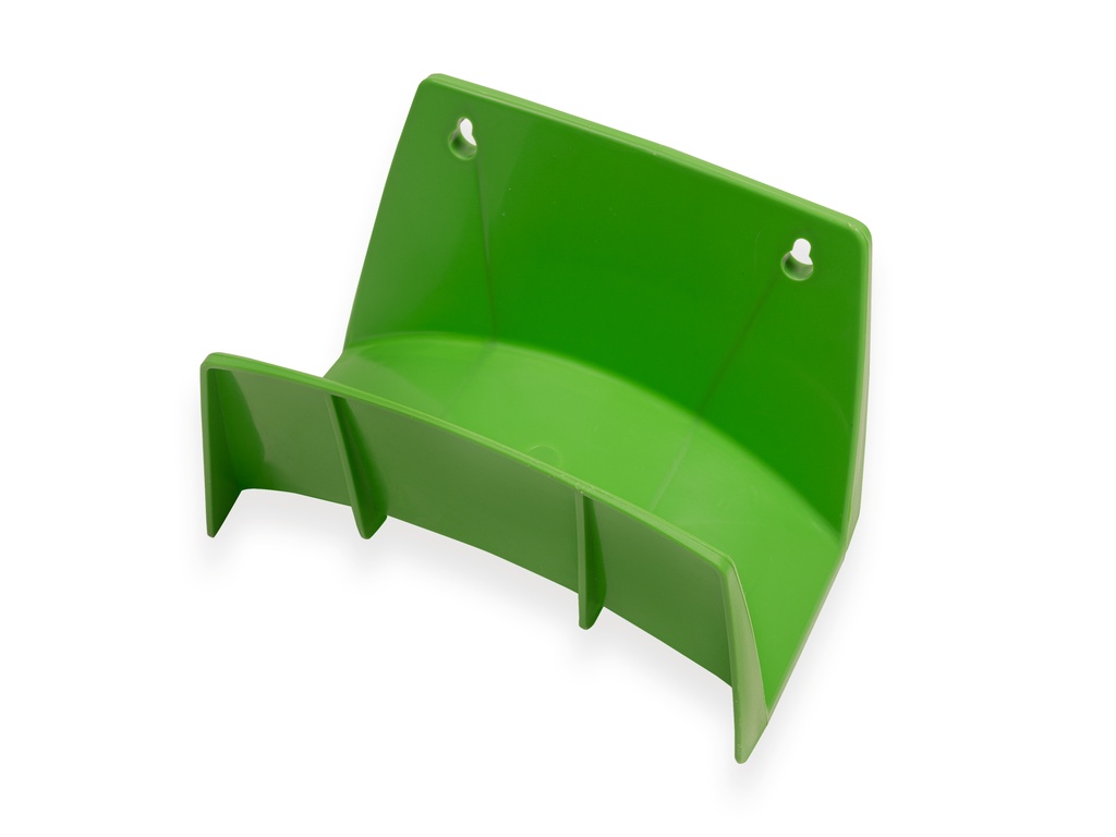 Wandslanghouder kunststof groen