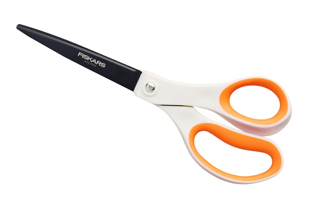 Schaar FISKARS wit 21 cm, met titanium non-stick coating