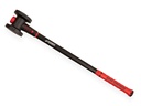 Sleg - Paalhamer EVEREST rond staal, 5400 gram met fiberglassteel 90 cm
