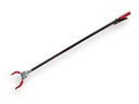 100x Afvalgrijper - Zwerfvuilgrijper KNAUTHE 92 cm, stalen bek en hendelgreep, zonder EAN