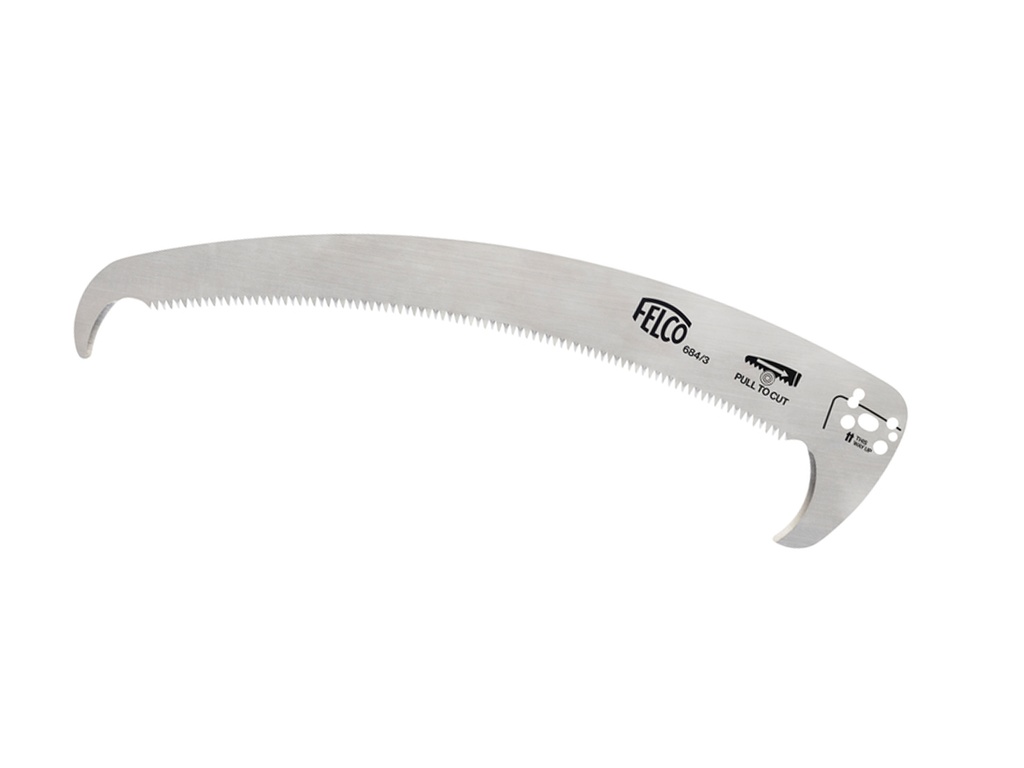 Zaagblad FELCO 684/3 gebogen 39 cm, voor stokzaag FELCO 684