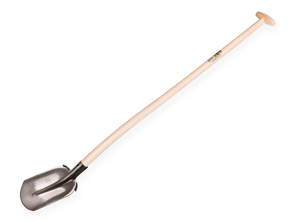 [780540] Steekbats ATLAS 1/4 000 gehard, PLATTE OPSTAP, met ATLAS schopsteel 120 cm gebogen, FSC 100%