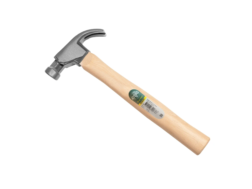 [988800] Klauwhamer ATLAS 450 gram met magnetische spijkerhouder en HICKORY steel 32 cm