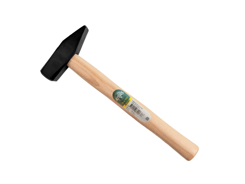 [989030] Bankhamer ATLAS 800 gram, DIN 1041, met HICKORY steel 34 cm