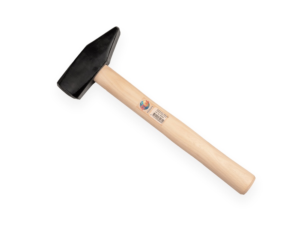 [989060] Bankhamer ATLAS 2000 gram, DIN 1041, met HICKORY steel 37 cm