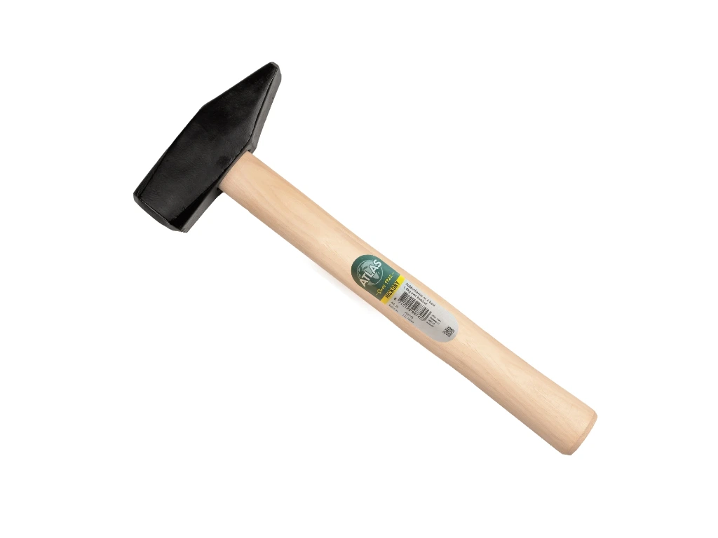 Bankhamer ATLAS 2000 gram, DIN 1041, met HICKORY steel 37 cm