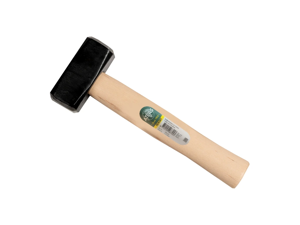 [989070] Moker - Vuisthamer ATLAS 1000 gram, DIN 6475, met HICKORY steel 26 cm