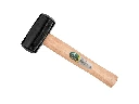 Moker - Vuisthamer ATLAS 2000 gram, DIN 6475, met HICKORY steel 30 cm