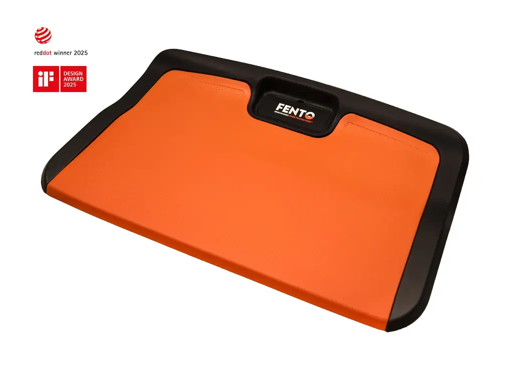 Professionele kniemat FENTO BOARD M2, met magnetisch opbergvak