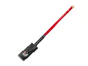 Krachtspade IDEAL smal met stalen knopsteel 92 cm en hardhouten knop