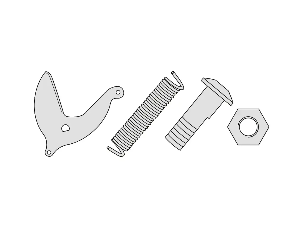 [1507871] Serviceset FELCO 290/3-1 voor Boomschaar FELCO 290