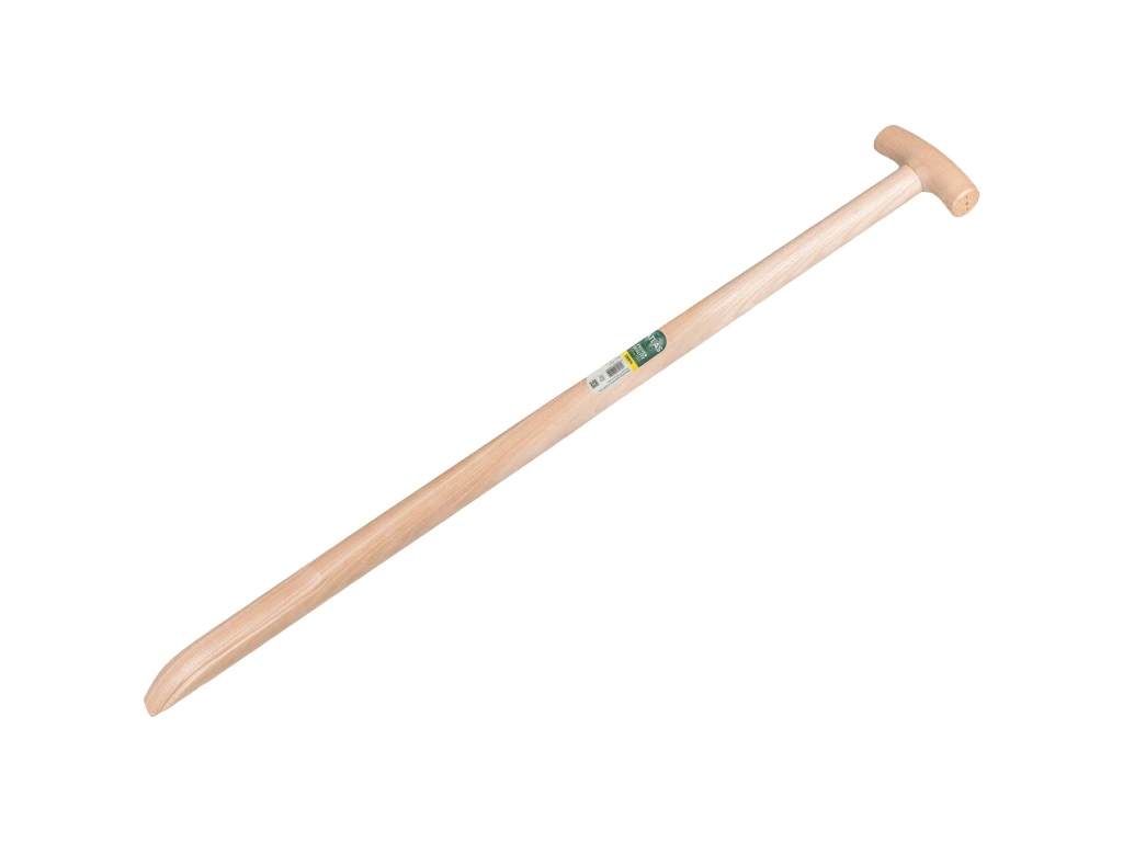 Mestvorksteel ATLAS 90 cm, voor vork met aangesmede veren, Engelse kruk, FSC 100%