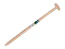 Schopsteel ATLAS 100 cm, met doorgestoken hilt, voor Boomwortelspade - Polygator, FSC 100%