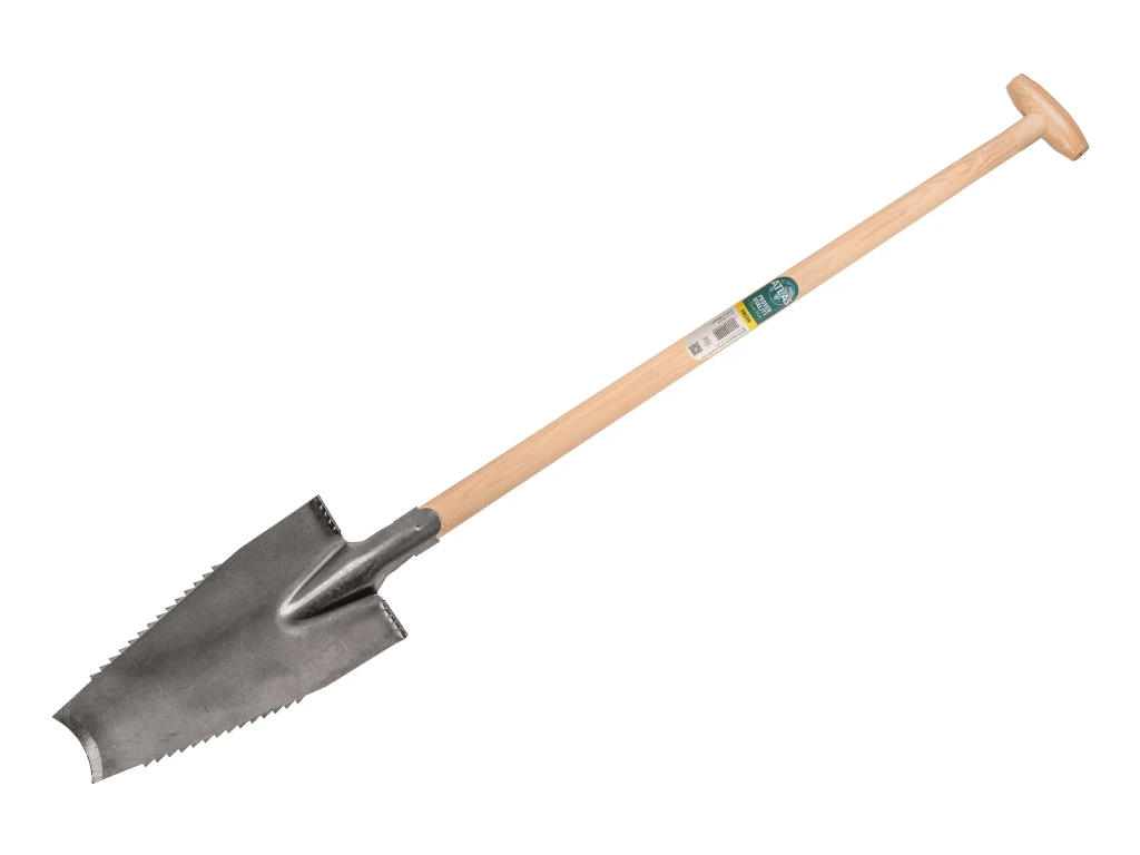 [780480] Boomwortelspade – Zaagspade ATLAS met OPSTAP, blad 38 x 14 cm, met ATLAS schopsteel 100 cm, FSC 100%