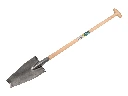 Boomwortelspade – Zaagspade ATLAS met OPSTAP, blad 38 x 14 cm, met ATLAS schopsteel 100 cm, FSC 100%