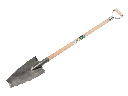 Boomwortelspade – Zaagspade ATLAS met OPSTAP, blad 38 x 14 cm, met ATLAS YD-steel 95 cm, FSC 100%