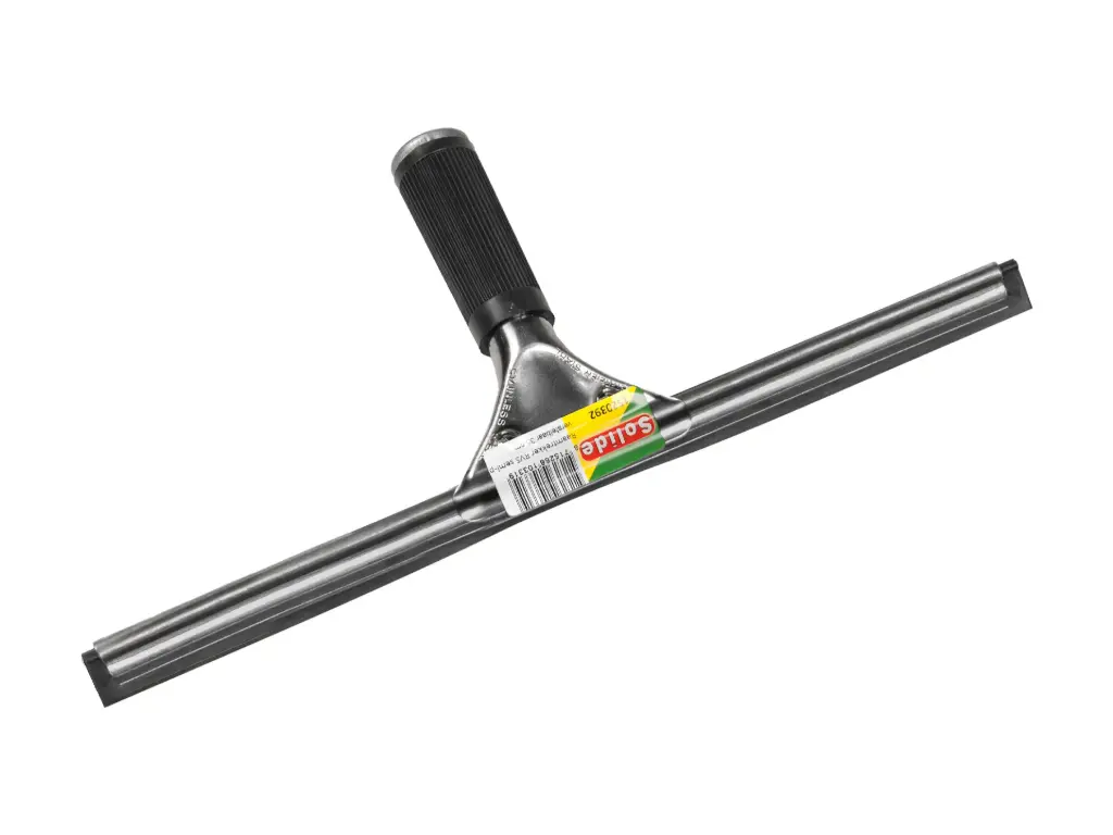 Raamtrekker SOLIDE 35 cm verstelbaar, met RVS houder en rubber greep