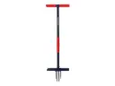Jacobskruidvork SPEAR & JACKSON 4 tands met T-steel en schuifmechanisme
