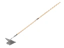 Aanaarder Jimmy verzinkt 25 cm, met steel 160 x 2,8 cm