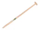Meetsteel ATLAS 110 cm gebogen, met doorgestoken hilt, FSC 100%
