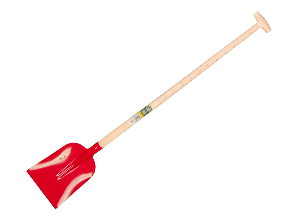 [781966] Betonschop ATLAS 1/2 0 rood, extra gehard, met ATLAS Meetsteel 110 cm gebogen, FSC 100%