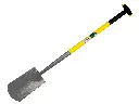 Spade ATLAS epoxy gecoat, met ATLAS FIBERGLAS T-steel 78 cm, totale lengte 115 cm