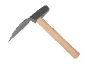 Straathamer – Kasseihamer Portugees met spitse punt en HICKORY steel, breedte 30 mm
