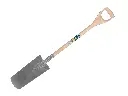 Grondwerkspade ATLAS DIAMANT met OPSTAP, blad 39 x 14 cm, met ATLAS D-steel 85 cm