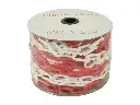 Afzetketting kunststof 8 mm, rood-wit 25 meter