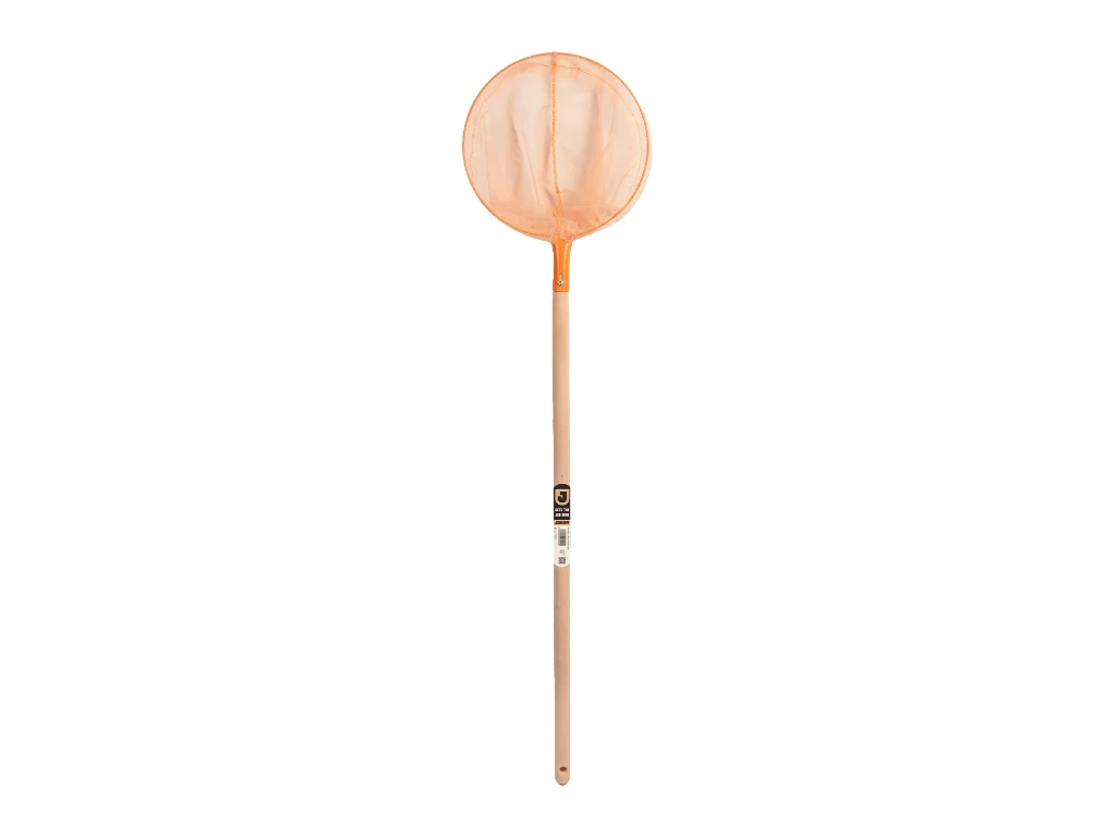 [960438] Kinderschepnet Jimmy Kids staal met houten steel