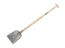 Betonschop ATLAS 1/2 0 gehard, met ATLAS schopsteel 110 cm gebogen, FSC 100%