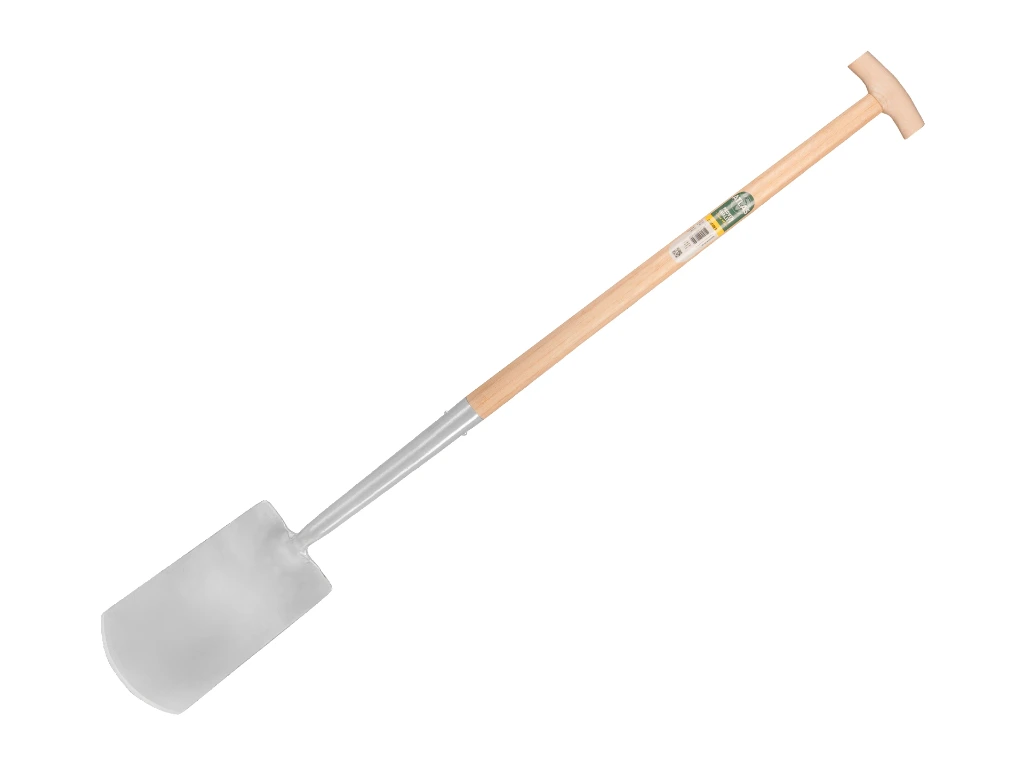 [811014] Spade ATLAS DIAMANT gepolijst, met ATLAS Ecofiber steel 85 cm en Engelse kruk