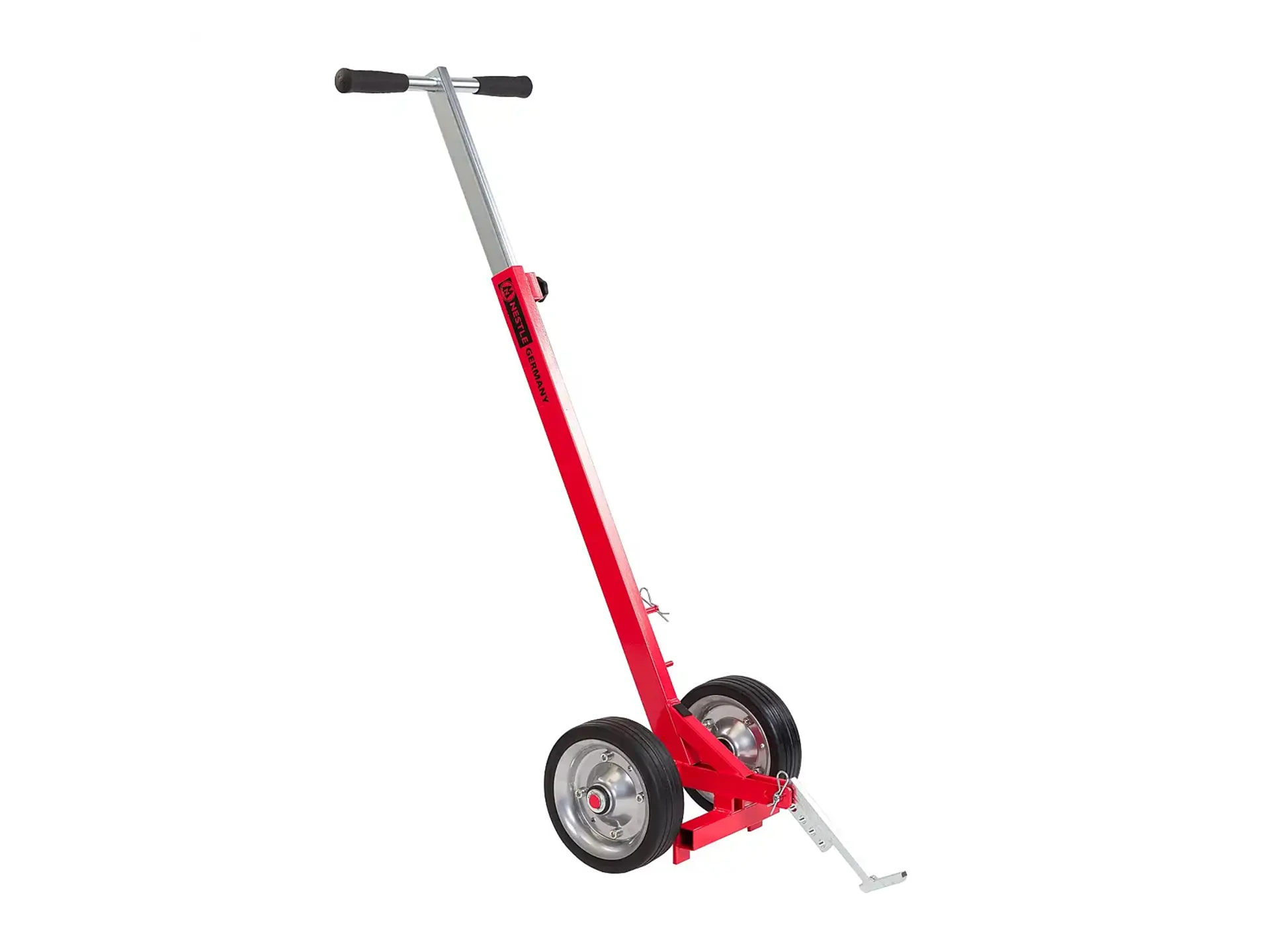 [1352120] Putdeksellichter NESTLE met heavy-duty wielen, telescopische steel en haak
