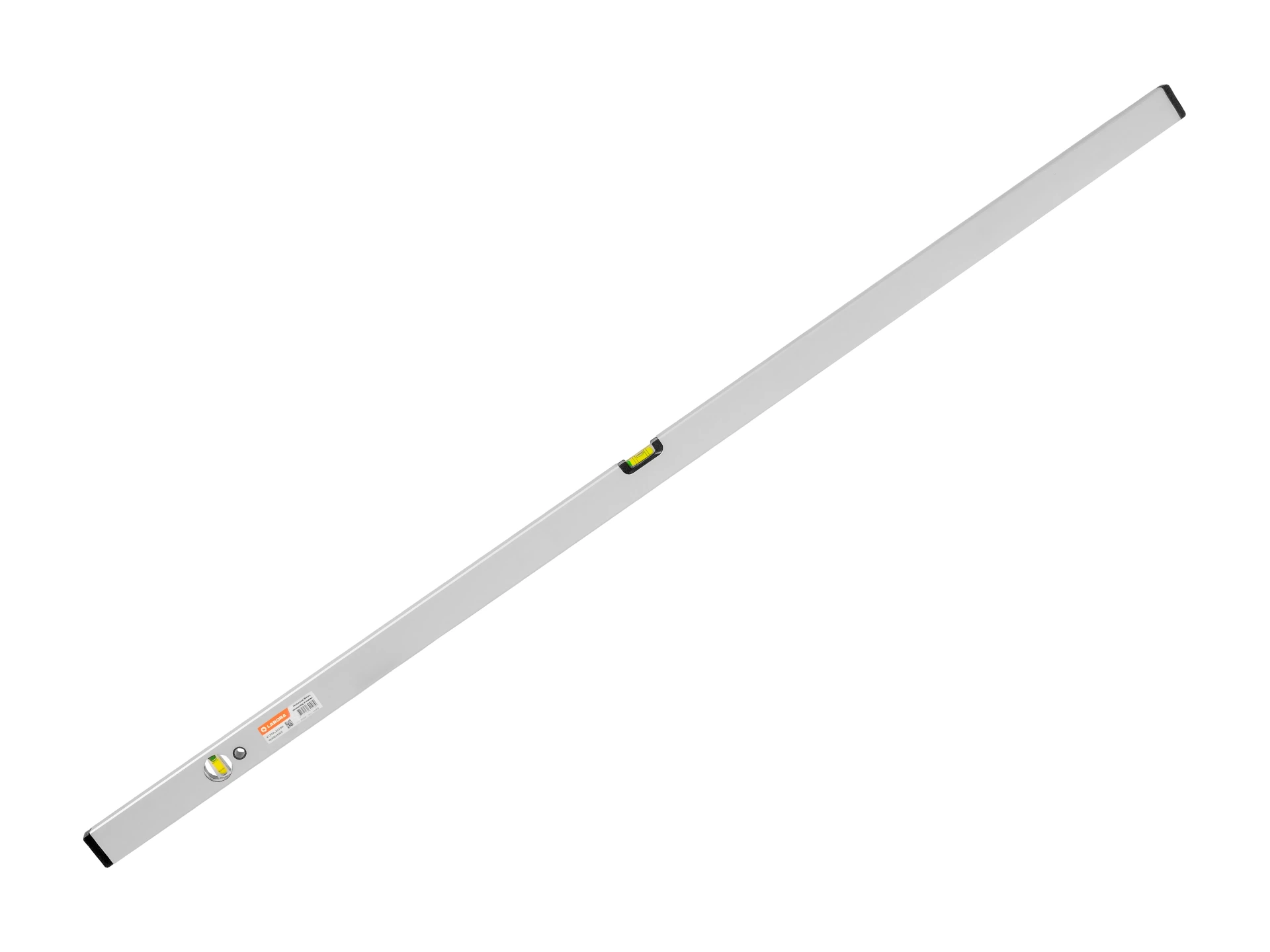 [960108] Waterpas LABORA 180 cm, dikwandig aluminium, 2 libellen