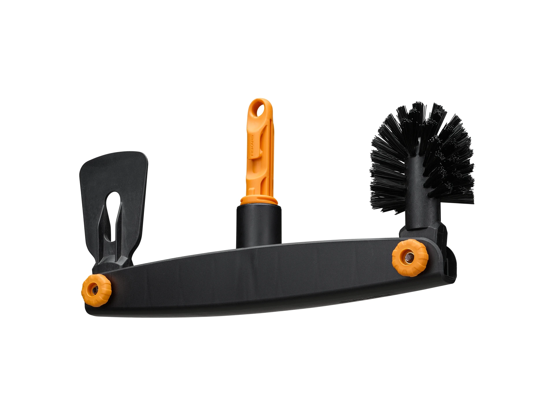 FISKARS OneClick Dakgootreiniger met borstel en schraper