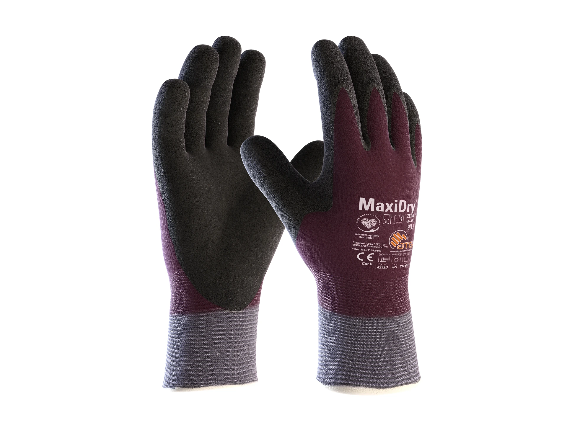 Handschoenen ATG MaxiDry Zero 56-451 maat 11/XXL