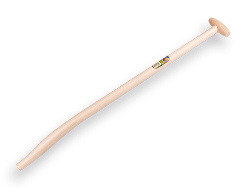 [110395] Blijhamsteel ATLAS 100 cm sterk gebogen, met doorgestoken hilt