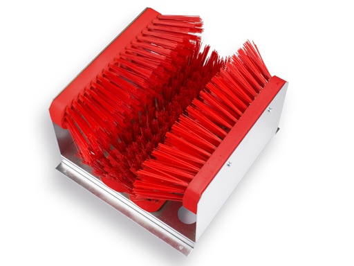 [1490222] Voetenveger SOLIDE gegalvaniseerd, met 4 PPN borstels. FSC 100%