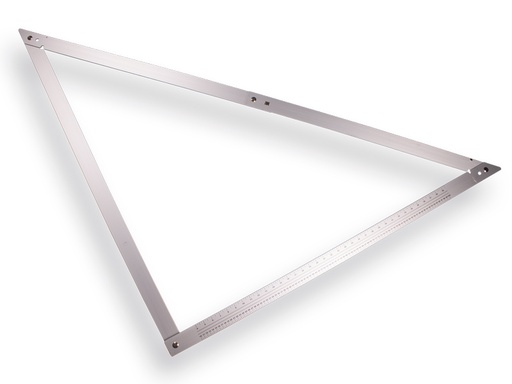 [1505300] Vouwhaak LABORA aluminium 120 x 120 cm, met beschermhoes