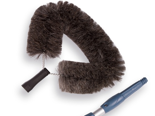 [1520700] Ragebol PRO MOERMAN 34 cm, driehoek model, 100% geitenhaar, zonder steel