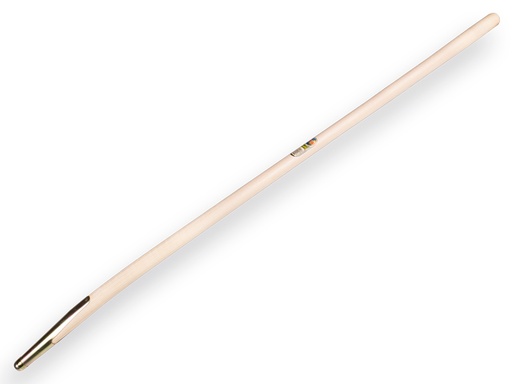 [320610] Mestvorksteel ATLAS 160 cm gebogen, met veerbus, geboord