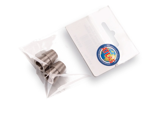 [651471] Metalen wig rond 15 mm (per 2 stuks)