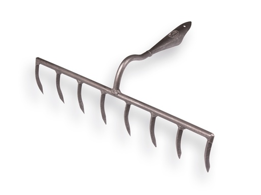 [819140] Bouwhark DE WIT gesmeed met 8 gebogen tanden, zonder steel