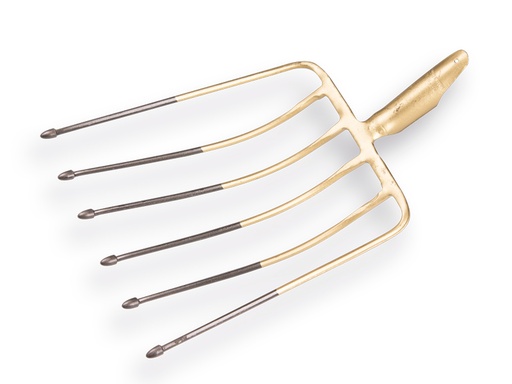 [842610] Bietenvork OFFNER 6 tands 34 cm met lipdul, zonder steel