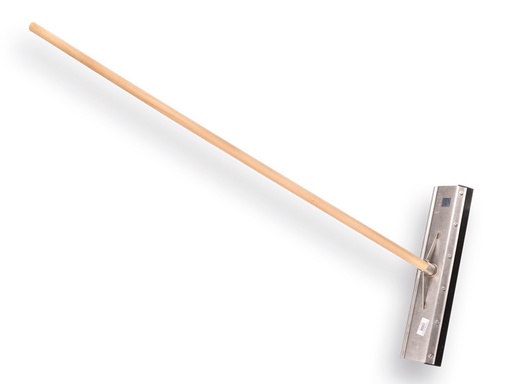 [928036] Mestschuiver PROLINE RVS 55 cm met dulversteviging en ATLAS steel 160 x 3,2 cm